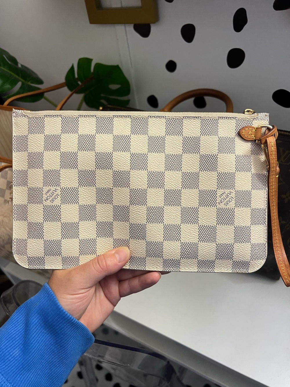Louis Vuitton Damier Azur Pouch